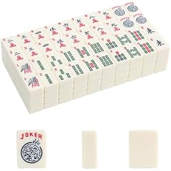GUSTARIA 1.2” American Mahjong Tiles, 160 American Mahjong Tiles (Tiles Only, No Dice and Other Accessories)