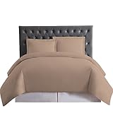 Cozy Comfort Bedding Super King California King Oversized 3 Piece Duvet Cover Set (120