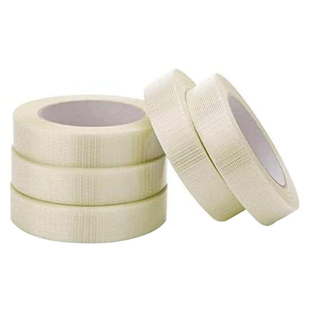 Ruban de cerclage renforcé en fibre de verre transparent bidirectionnel