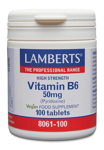 Lamberts Vitamina B6 50mg - Tabletas, 100 Unidad