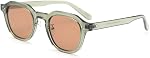 TR90 Polarized Sun Glasses for Women Mens Square Polygon Retro Vintage Sunglasses Thick Frame Luxury Brand Design Eyewear