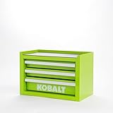 Mini 3-Drawer Steel Tool Box Green