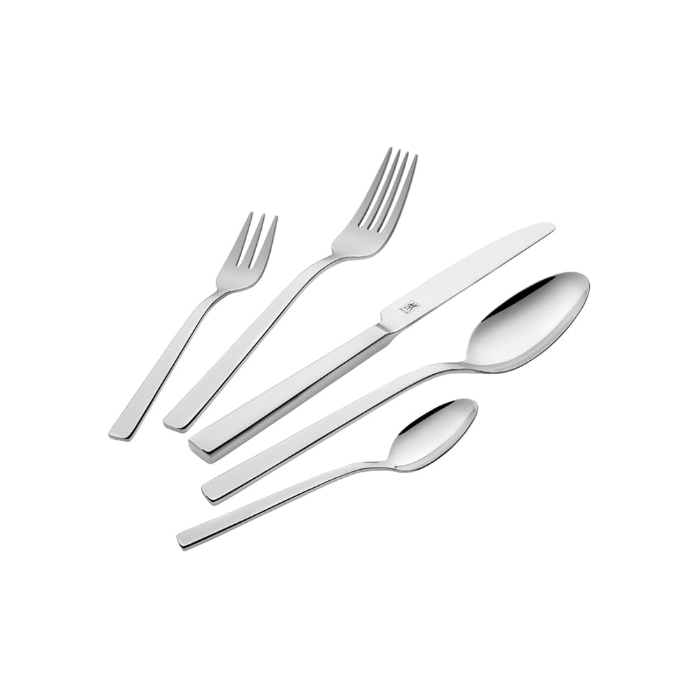 ZWILLING King Cutlery Set – 68-Piece Stainless Steel Flatware with Polished Finish – Includes Forks, Knives, Spoons – Durable, Dishwasher Safe, Suitable for Everyday Use and Formal Dining