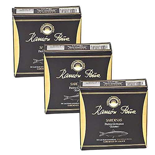 Ramon Pena Tinned Sardines in Sauce | 3 x 130g Can