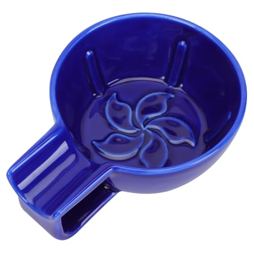 Healeved 1pezzi Ciotola Da Barba in Ceramica Per Uomo Accessorio Per Rasatura e Creazione Di Schiuma Di Sapone Recipiente Durevole e Sicuro Per Uso Domestico