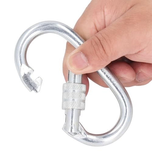 Elo de Reparo Rápido de Corrente, Aço de Liga de Alta Capacidade de Carga, Design de Mola de Carrega