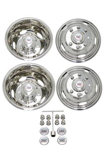 Phoenix USA - ND1719 - SIM ST SS Compatible with/Replacement for Ram 19-C 3500 17 IN 8 LUG