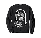 Never Trust The Living Gothic Tombstone