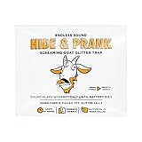 Limecute Goat Scream Prank,Screaming Goat Glitter Trap Card 8 Hours of Intermittent Goat Bleating Funny Gifts