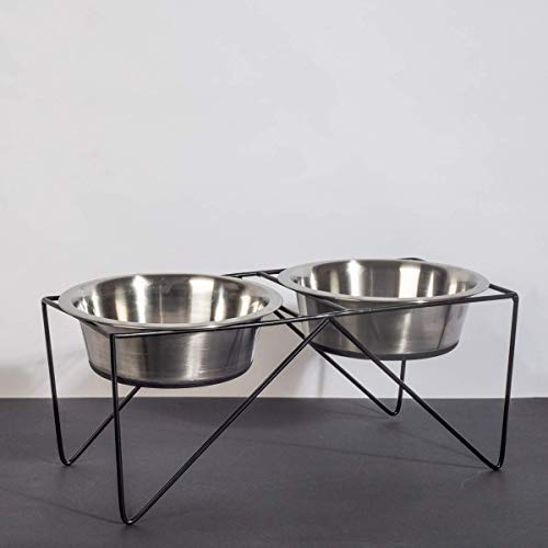 See full amazon price history chart for Pets Empire Pet Feeder for Dogs & Cats | Dog Bowl Stand for Large Dogs | Stainless Steel Food & Water Bowls with Iron Stand | Dog Bowls Large Size | Medium (350ml x 2) Pets Empire Pet Feeder for Dogs & Cats | Dog Bowl Stand for Large Dogs | Stainless Steel Food & Water Bowls with Iron Stand | Dog Bowls Large Size | Medium (350ml x 2) (B08G1PBK5Q) Amazon Price History, Amazon Price Tracker