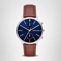 Michael Kors Men's Watch, Blake Multifunction Brown Leather Watch for Men — image 8