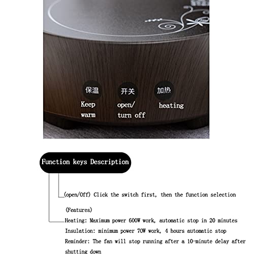 Brûleur chaud électrique portable facile à nettoyer avec contrôle température - 5