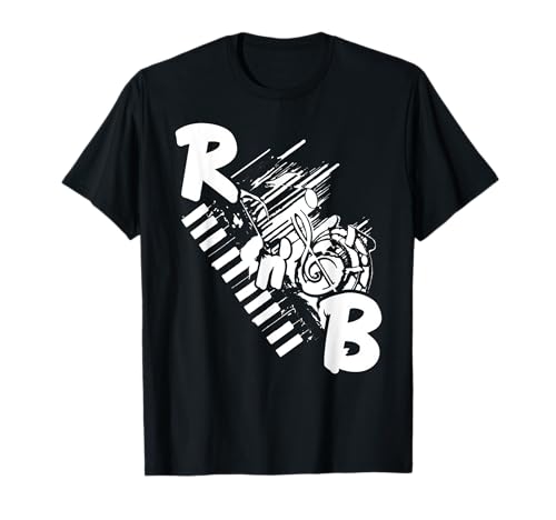 RnB Style Urbain Rythme Blues Musique Graphique T-Shirt