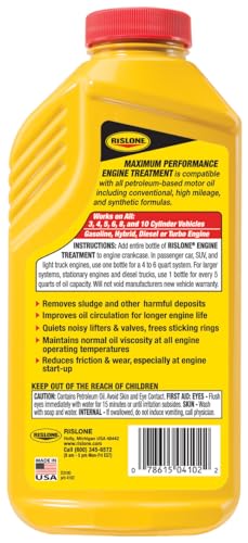 Rislone 4102 XTREME LUBE® Maximum Performance Engine Treatment, 16.9 oz.