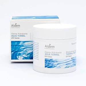 Aldem Crema Hidratante Facial Mujer Piel Seca de Día y Noche Hidratación Agua Termal 24 Horas con Manteca de Karité sin…