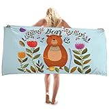 【Regalos y multifuncionales】Regalos ideales para familiares, amigos. La toalla de playa ligera y portátil se puede utilizar para toallas de baño, colchonetas de picnic, chales, natación, fitness, necesidades diarias de spa.