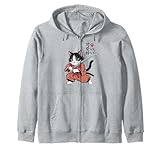 Photo Gallery kawaii samurai gatto con katana - anime giapponese estetica felpa con cappuccio Photo Gallery kawaii samurai gatto con katana - anime giapponese estetica felpa con cappuccio