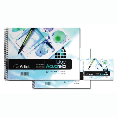 BLOC ARTIST ACUARELA 250 g 20 hjs A3