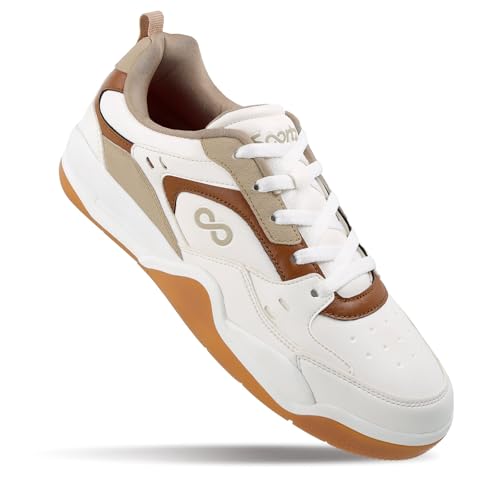 Image of WALKAROO Colourblocked Sneakers for Men's|Comfortable Insole and Secured Lace-Up Closure |Stylish Sneakers for Everyday Wear|WY3477