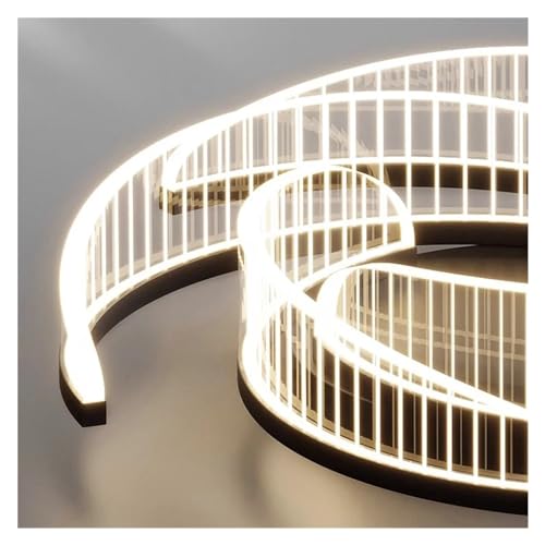 Lustre suspendu moderne dimmable avec télécommande pour salle à manger - 3