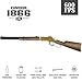 Barra 1866 CO2 Lever-Action BB Rifle | .177 Caliber Full Metal Replica | Dual CO2 Power | 10-Round Capacity | Gold Finish