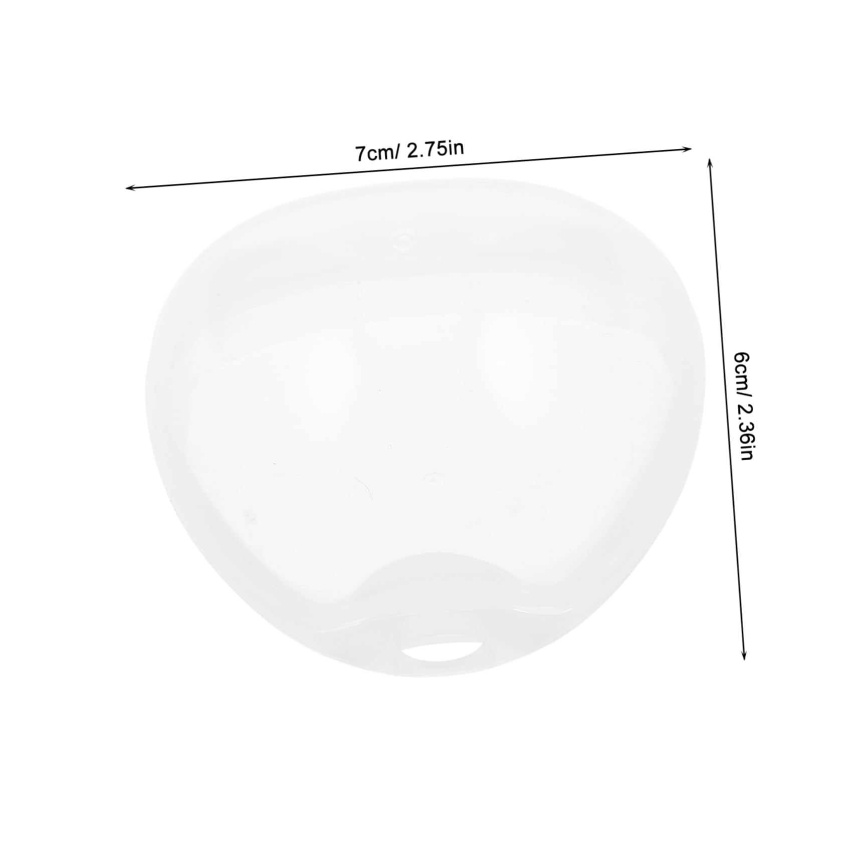 SUPVOX Portable Case Holder 6pc Baby Dummy Strap Clip Storage Box for Breastfed Baby Home Travel Outing