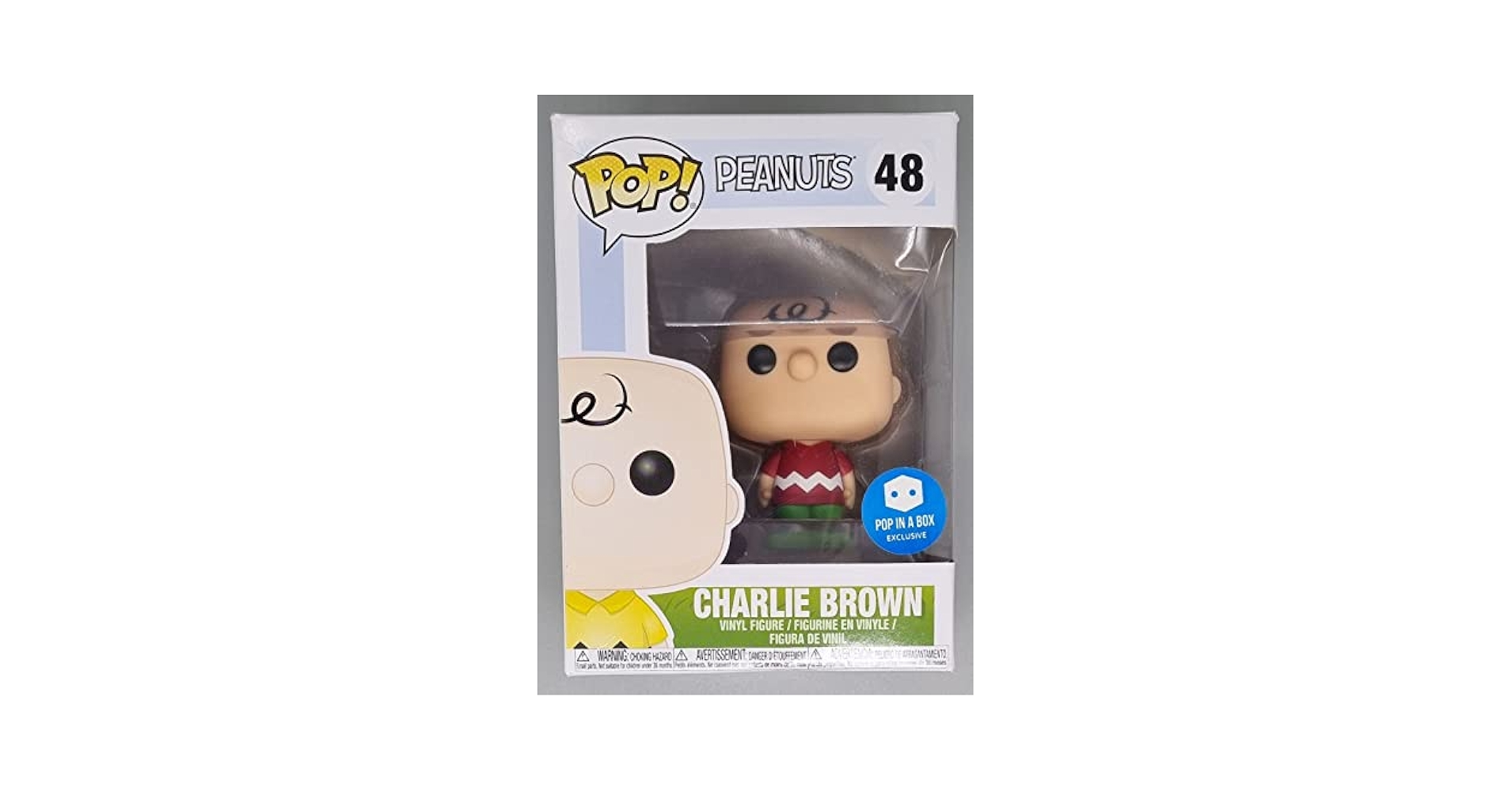 Amazon.com: Funko Pop! Peanuts #48 Charlie Brown Christmas