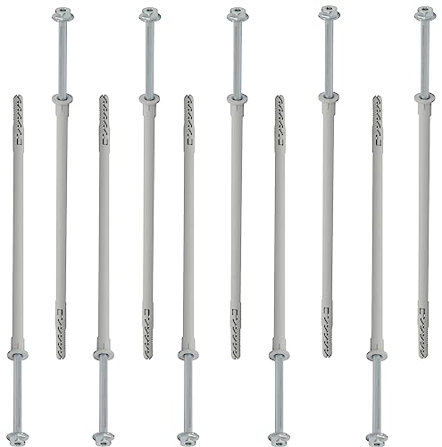 AERZETIX - C67145 - Satz von 10 Dübeln aus kunststoff Ø10x300...