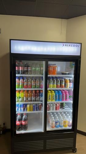 Nafcool LGD-1000H Commercial Beverage Refrigerator Display Fridge thumb #1