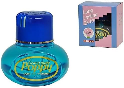 Original Poppy Grace Mate air freshener (freesia, without lighting) (150 ml), room fragrance for the apartment, truck and car - the room perfume eliminates unpleasant smells