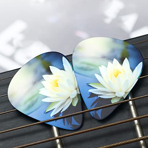 Médiators de guitare 12-Pack White Lotus Flowers médiators de guitare pour guitare électrique guitare acoustique… - Les Beatles, Paul McCartney, John Lennon, RIngo Starr, George Harrison Médiators de guitare 12-Pack White Lotus Flowers médiators de guitare pour guitare électrique guitare acoustique… – Image 7