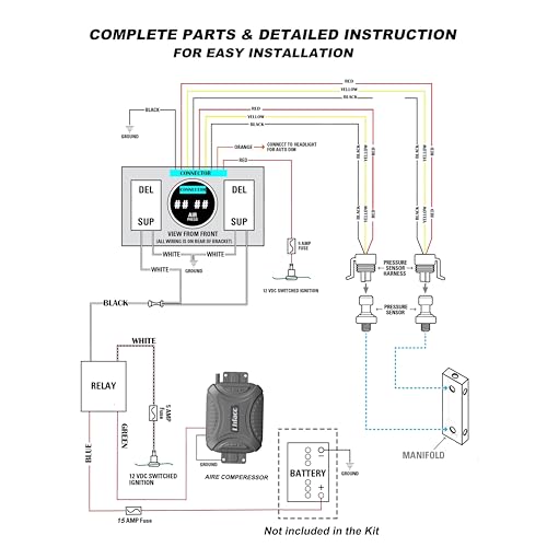 Lhfacc Dual Path Digital Air Compressor