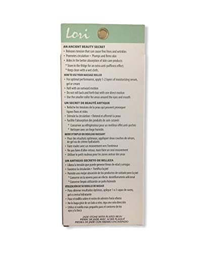 Massageador Facial Pedra de Jade Roller