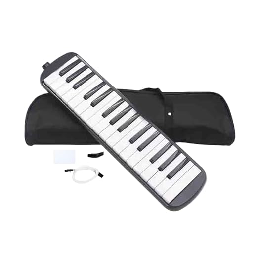 32 Key Melodica - Organ De Aire De Mantenimiento De Higiene Fácil, Instrumento De Práctica Musical | Teclado Bucal Liviano Para Niños, Piano Fácil De Jugar Para La Banda De La Escuela, El Equipo De Ni