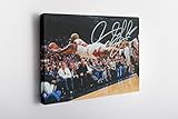 MW MERWEZI Dennis Rodman Poster Chicago Bulls Basketball Canvas Wall Art Home Decor Framed Art (45'x30' Stretched on Wood)