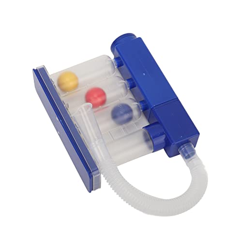 Exercitador Pulmonar Respiratório, Bola de Indicação de Volume de 3 Bolas Exercitador de Respiração