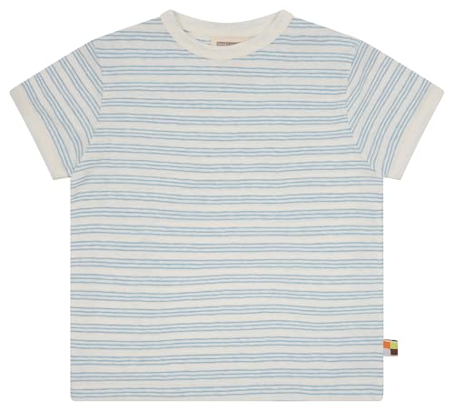 loud + proud T-Shirt Streifen mit Leinen und Bio Baumwolle, GOTS...