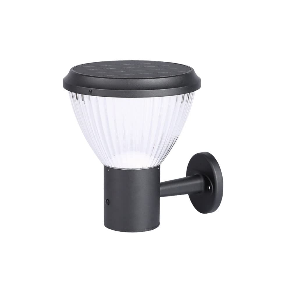 Applique murale solaire aluminium haut de gamme luminaire LED étanche IP65 style moderne