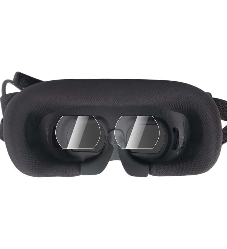 Tuvzylory Tempered Glass Film Compatible with DJI NEO 2 N3 Flight Goggles, Tempered Glass Lens Protector, HD Clear, Anti-Scratch, Explosion-Proof, 2-Piece Pack : Electronics