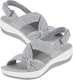 Sandalias ortopédicas cómodas para mujer, Sandalias con soporte para el para mujer, Zapatos para playa mujer, Plataforma...