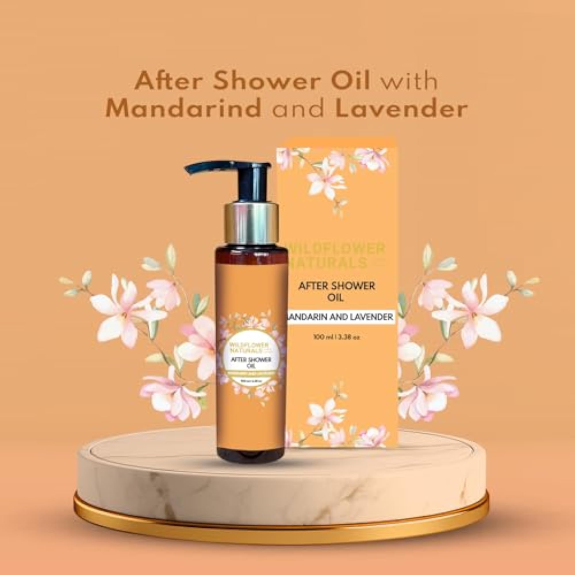 After Shower Oil with Lavender and Mandarin