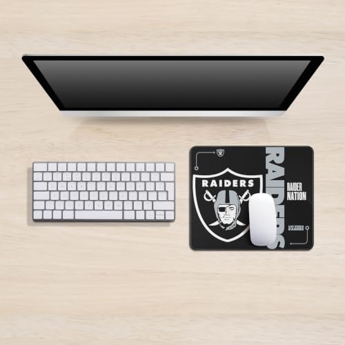 Image of YouTheFan NFL Las Vegas Raiders Gameday Mouse Pad
