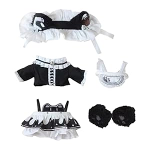 Niannyyhouse Gotycki Zestaw Ubrań 20 cm