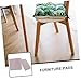 Tofficu 2sets Hardwood Floor Chair Pads Felt Furniture Pads Adhesive Cuttable No Tools Required Protects Floors 32pcs*2