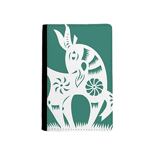 Porte-passeport Année du Mouton et porte-cartes motif zodiaque chinois