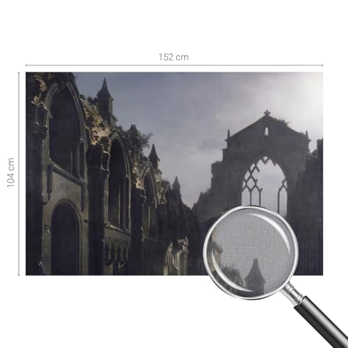 Fotomural autocolante resistente a manchas con diseño gótico 5