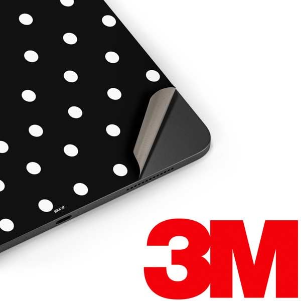 Skinit Decal Tablet Skin Compatible with iPad Pro 9.7in - Officially Licensed Black and White Polka Dots Design