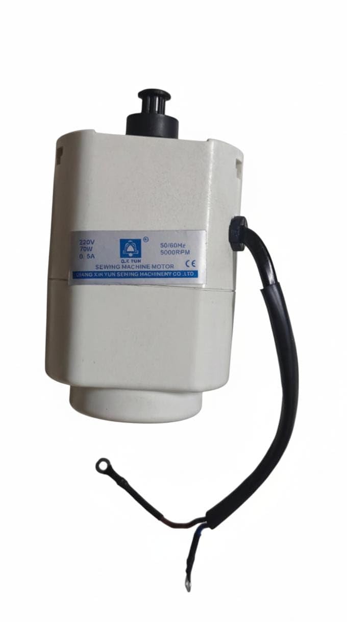 マサくん QXYUN 70W Sewing Machine Motor 5000 RPM | Compatible with Usha
