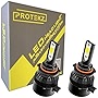 2017 2018 2019 K I A Niro W/Halogen 9005 Headlight Bulb Low Beam LED Conversion Kit, Plug & Play, Super Bright, Pure White 6k, 8000lm