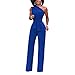 Lover-Beauty Mujer Mono Elegante Largos Verano Un Hombro Ropa Vestir Casual Pantalones...